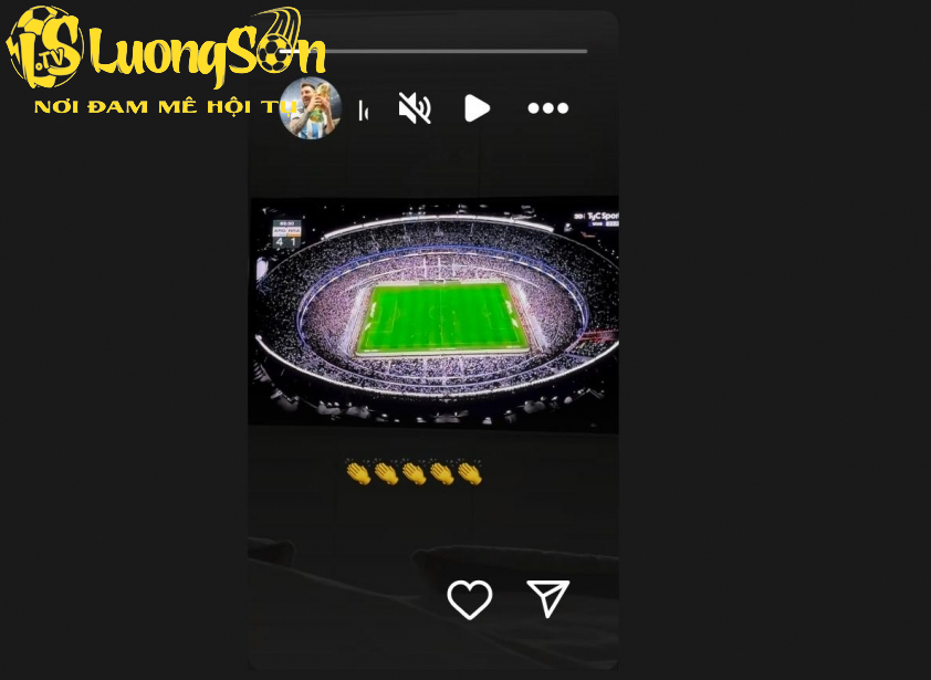 Phản ứng của Messi khi Argentina thắng đậm Brazil (Ảnh: Instagram). Phản ứng của Messi khi Argentina thắng đậm Brazil (Ảnh: Instagram).